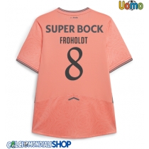 Maglie da calcio Porto Victor Froholdt #8 Seconda Maglia 2025-26 Manica Corta